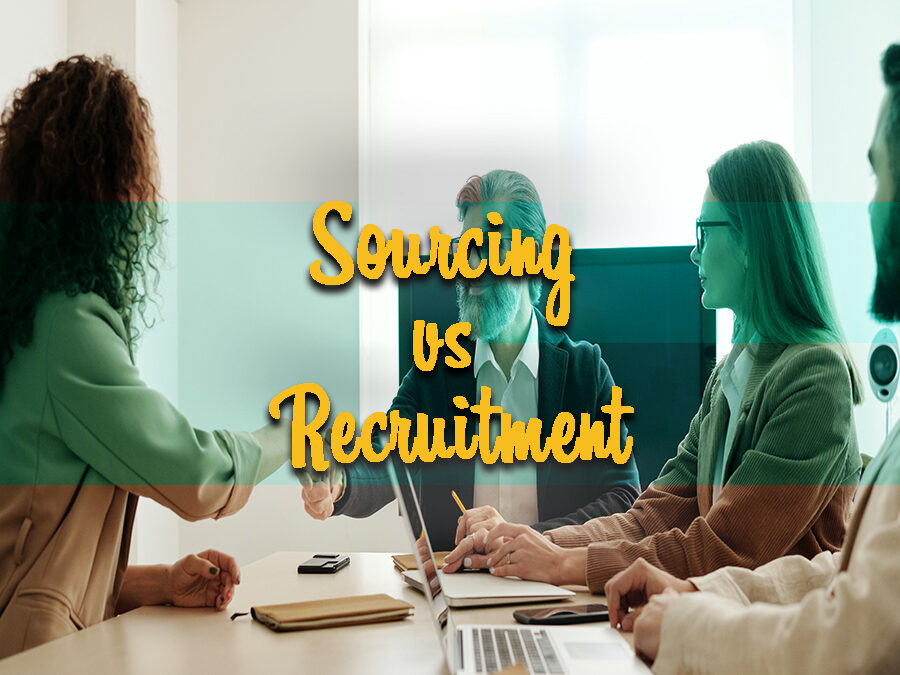recruitment vs sourcing